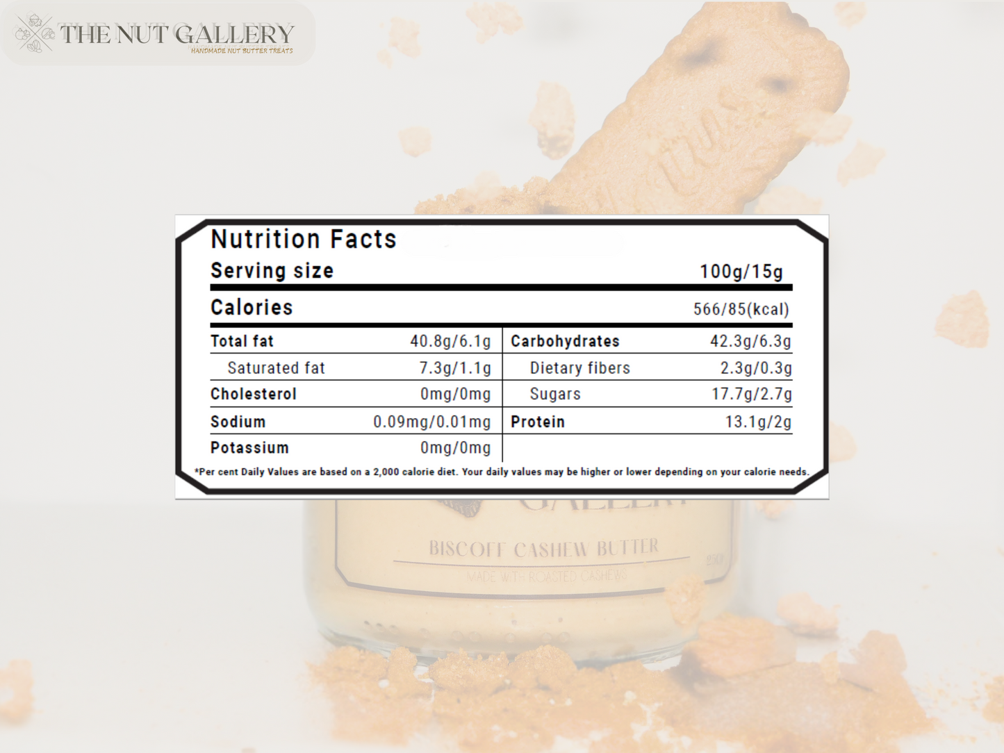 Biscoff Cashew Butter