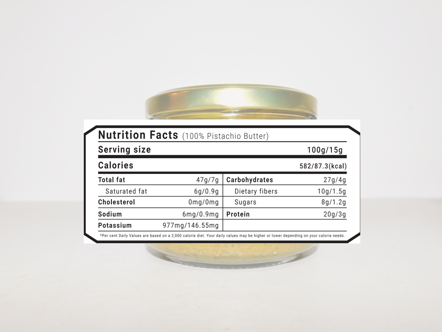 100% Pistachio Butter